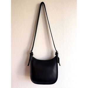 Vintage Coach 9950 Janice Riccardi-Disanto's Legacy Bag Black Leather & Silver